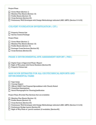 Geotechnical &amp; Environmental in-House Submittal Checklist - Georgia (United States), Page 2