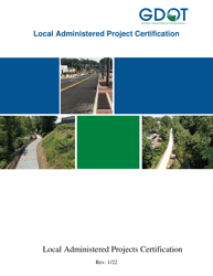 Document preview: Local Administered Projects Certification Application - Georgia (United States)