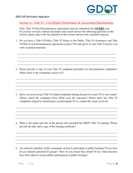 Local Administered Projects Certification Application - Georgia (United States), Page 11