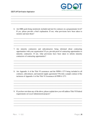 Local Administered Projects Certification Application - Georgia (United States), Page 12