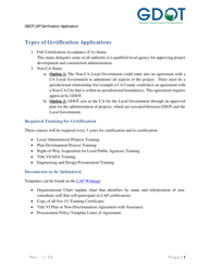 Local Administered Projects Certification Application - Georgia (United States), Page 7