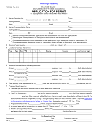 Form 202 Application for Permit - Idaho