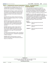 Form 41ESR (EFO00027) Underpayment of Estimated Tax - Idaho, Page 3