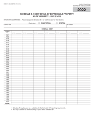 Form BOE-517-GE Property Statement - Gas and/or Electric Companies - California, Page 10