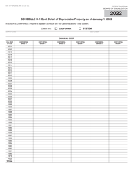 Form BOE-517-GT Property Statement - Gas Transmission Companies - California, Page 12
