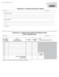 Form BOE-517-PW Property Statement - Intercounty Flumes, Canals, Ditches, Aqueducts - California, Page 6