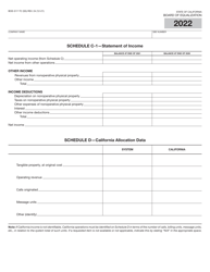 Form BOE-517-TC Property Statement - Telecommunications Carriers - California, Page 9