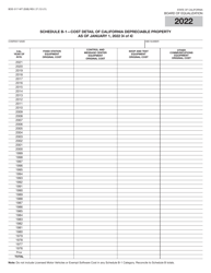 Form BOE-517-WT Property Statement - Wireless Telephone and Radio Common Carriers - California, Page 10