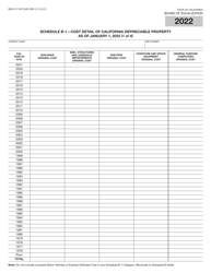 Form BOE-517-WT Property Statement - Wireless Telephone and Radio Common Carriers - California, Page 7
