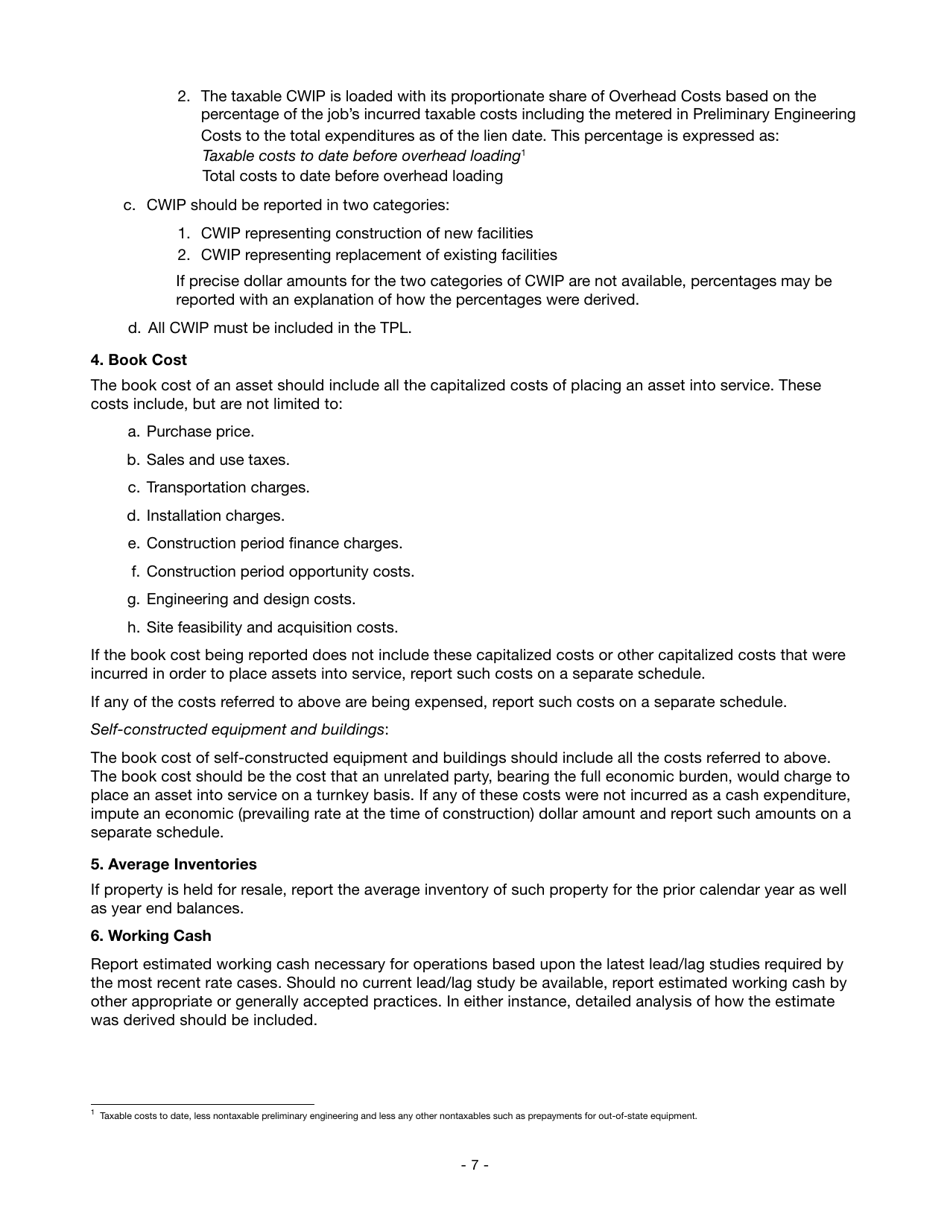 Form 67-WT-LDA Instructions for Reporting State-Assessed Property - Wireless Telephone and Radio Common Carriers - California, Page 10