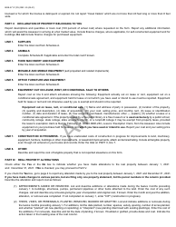 Form BOE-571-F Agricultural Property Statement - Sample - California, Page 6