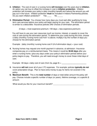 State Form 45870 Self-assessment Guide for Long Term Care Insurance - Indiana, Page 11