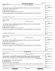 Form JD-JM-58 Motion/Order of Temporary Custody/Order to Appear - Connecticut, Page 2