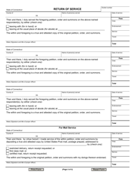 Form JD-JM-149 Order of Temporary Custody - Connecticut, Page 2