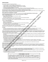 Formulario JD-CL-12S Apersonamiento - Connecticut (Spanish), Page 2