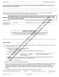 Form JD-FM-075PT Application for Waiver of Fees/Payment of Costs/Appointment of Counsel - Family - Connecticut (Portuguese), Page 2