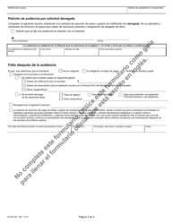 Formulario JD-FM-75S Solicitud De Exencion De Pago De Tasas/Costas/Nombramiento De Abogado - Causas De Familia - Connecticut (Spanish), Page 3