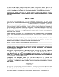 Form 12.910(A) Summons: Personal Service on an Individual - Florida (English/Spanish/French), Page 7
