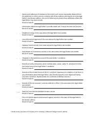 Form 12.913(C) Affidavit of Diligent Search - Florida, Page 4