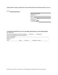 Form 12.913(B) Affidavit of Diligent Search and Inquiry - Florida, Page 5