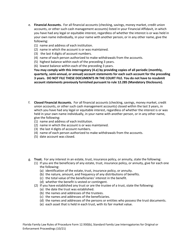 Form 12.930(B) Standard Family Law Interrogatories for Original or Enforcement Proceedings - Florida, Page 8