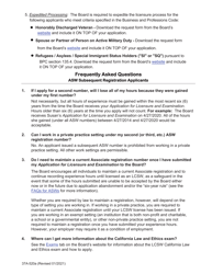 Form 37A-520A Application for Subsequent Associate Clinical Social Worker Registration - California, Page 2