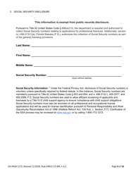 Form DH-MQA1172 Osteopathic Physician in Training Application for Initial or Renewal Registration - Florida, Page 4