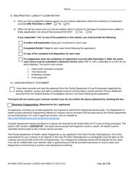 Form DH-MQA1249 Osteopathic Physician Application for Temporary Certificate for Practice in an Area of Critical Need - Florida, Page 14