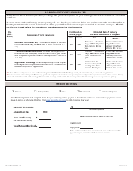 Form VSA509A Application for Change of Gender Designation (Adults and Minors Aged 12 Years and Older) - Changing B.c. Birth Certificate/Registration - British Columbia, Canada, Page 5