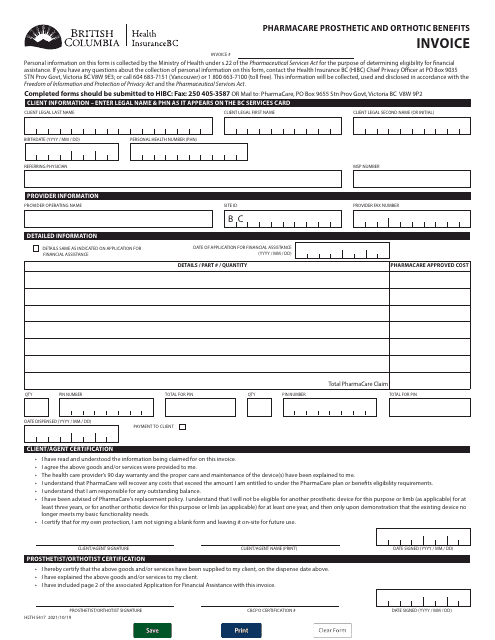 Form HLTH5417  Printable Pdf