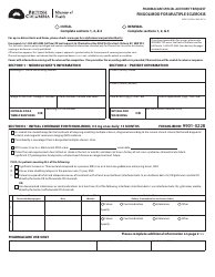 Form HLTH5394 Pharmacare Special Authority Request - Fingolimod for Multiple Sclerosis - British Columbia, Canada