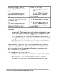 Instructions for Form L2 Application to End a Tenancy and Evict a Tenant or Collect Money - Ontario, Canada, Page 13