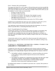 Instructions for Form L2 Application to End a Tenancy and Evict a Tenant or Collect Money - Ontario, Canada, Page 14