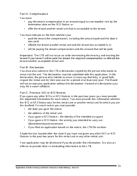 Instructions for Form L2 Application to End a Tenancy and Evict a Tenant or Collect Money - Ontario, Canada, Page 15