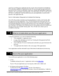 Instructions for Form L1 Application to Evict a Tenant for Non-payment of Rent and to Collect Rent the Tenant Owes - Ontario, Canada, Page 9