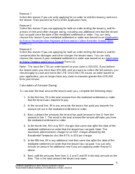 Instructions for Form L4 Landlord&#039;s Application to End a Tenancy and Evict a Tenant Where Tenant Failed to Meet Conditions of a Settlement or Order - Ontario, Canada, Page 5