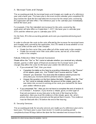 Instructions for Form L5 Application for a Rent Increase Above the Guideline Order - Ontario, Canada, Page 6