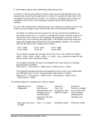 Instructions for Form L5 Application for a Rent Increase Above the Guideline Order - Ontario, Canada, Page 8
