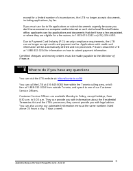 Instructions for Form L8 Application Because the Tenant Changed the Locks - Ontario, Canada, Page 6