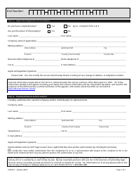 Form ARB-M3 Municipal Act Application/Appeal - Sickness or Poverty - Ontario, Canada, Page 5