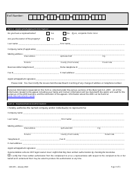 Form ARB-M5 Municipal Act Application/Appeal - Apportionment - Ontario, Canada, Page 6