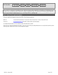 Form ARB-M5 Municipal Act Application/Appeal - Apportionment - Ontario, Canada, Page 7