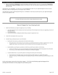 Form ARB-M6 Municipal Act Application/Appeal - Limitation of Taxes - Ontario, Canada, Page 3