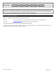 Form ARB-M2 Municipal Act Complaint - Comparables - Ontario, Canada, Page 7