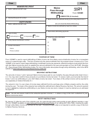 Form 1099ME Summary of Amounts Withheld From Member for the Year - Maine