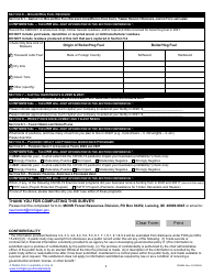 Form PR4002 Primary Mill Survey - Michigan, Page 5