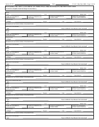 Form TC40-1 Consulting Engineer and Related Services Prequalification Application - Kentucky, Page 7