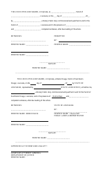 Class E Permit to Construct and/or Maintain Landfills Upon Non-eroded State Lands - Louisiana, Page 2