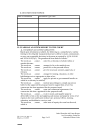 Form CH6ART14APP11 Initial Guardian Ad Litem Report in a Proceeding Under the Nebraska Probate Code - Nebraska, Page 2