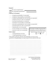 Form CH6ART14APP11 Initial Guardian Ad Litem Report in a Proceeding Under the Nebraska Probate Code - Nebraska, Page 3